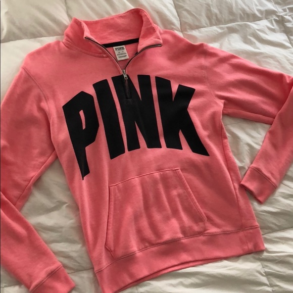 PINK Victoria's Secret Tops - VS Half zip